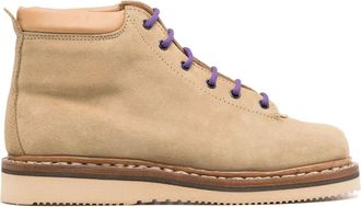 Needles Stivali in pelle scamosciata - Marrone