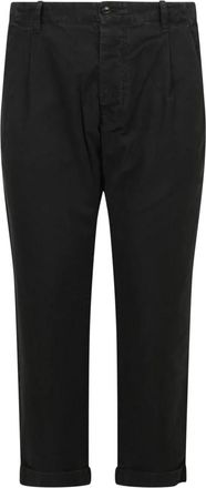 Original Vintage Cropped Broeken - Heren - Chinos - Zwart - M - Katoen - Broeken