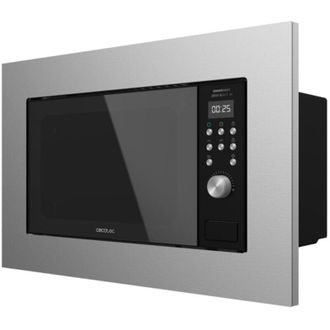Cecotec Cecotec Microondas Encastrable Con Plato Microondas Encastrable Grandheat 2000 Built-in Steel Black
