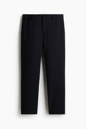 H&M Elegante Hose in Slim Fit - Marineblau