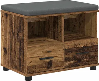 vidaXL Banco De Entrada Madera Vieja 60 X 38 X 46 Cm Vidaxl