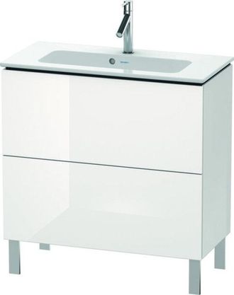 Duravit L-cube Mueble De Aseo Vertical Compact, 2 Cajones, - Duravit