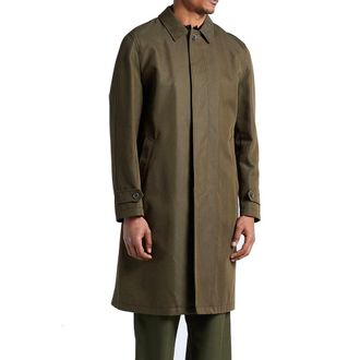 Herno Cotton Blend Coat - Brown