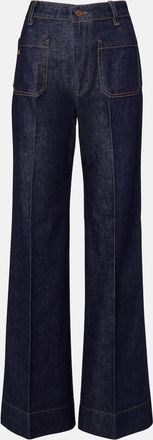 Victoria Beckham Jeans anchos Alina