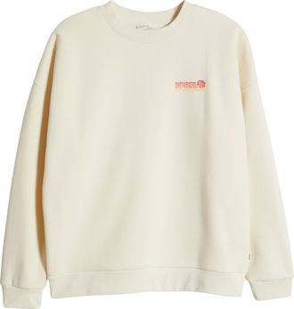 Rip Curl Ocean Heritage Graphic Sweatshirt in Bone at Nordstrom, Size X-Large