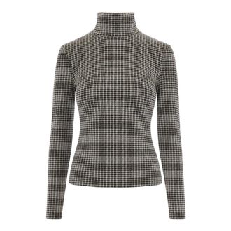 Patrizia Pepe Dames, Truien, Bruin, Maat: L Viscose