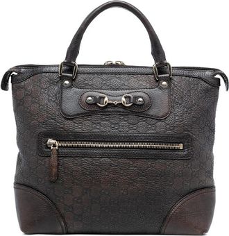 Gucci Pre-owned Gucci Guccissima Catherine Tote 247283 002123