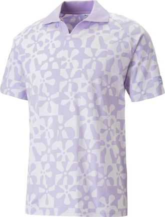 Puma x Spongebob Printed Polo Shirt Purple 620688-25