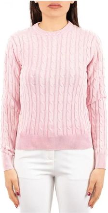 Saint Barth Maglia - Dames - Ronde hals truien - Roze - L - Truien & Vesten
