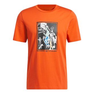 adidas Originals Graphic Shmoofoil Tee Orange HS3046