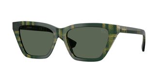 Burberry BE4468F Asian Fit 416971 Womens Sunglasses Green Size 54