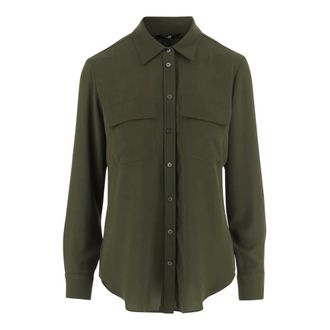 F.it Shirts, female, Green, Size: XL Technical Fabric Shirt