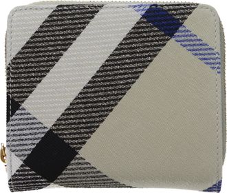 Burberry Portafogli Donna Tessuto Beige/Lichene