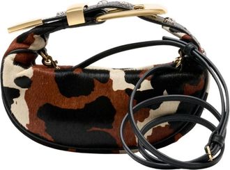 Marc Jacobs Handbags, female, Multicolor, Size: ONE SIZE Cow Haircalf Party Bag