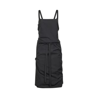 Diesel Tie Belt Dress - Dames - Korte kleedjes - Zwart - XS - Polyester - Kleedjes