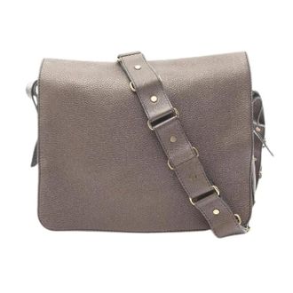 Celine Pre-owned Cross Body Bags, female, Brown, Size: ONE SIZE Pre-owned Leather Messenger Bag