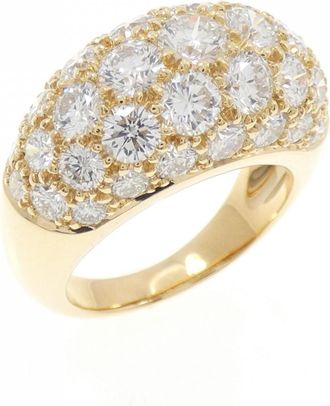 Van Cleef & Arpels Yellow Gold Yellow Gold (18K) Band Ring (Pre-Owned)