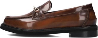 Stefano Lauran Bruine Loafers voor herfst en winter - Dames - Loafers - Bruin - 37 EU - Wol - Schoenen