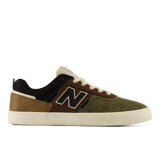 New Balance Uomo NB Numeric Jamie Foy 306 in Marrone/Nero, Pelle Scamosciata/Rete, Taglia 42.5