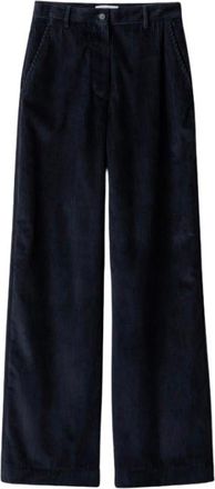 Miu Miu Navy Velvet Trousers Size S