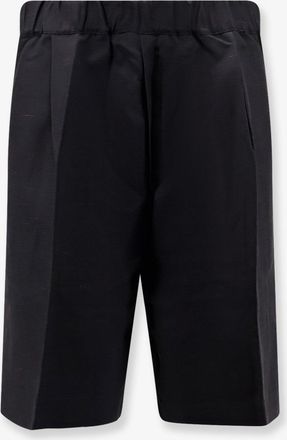 Laneus Bermuda in viscosa e lino - LANEUS - gender_Man