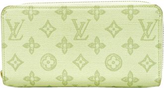 Louis Vuitton Green Long Wallet (Bi-Fold) (Pre-Owned)