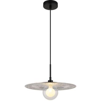 Globo Lighting lampada a sospensione - RIGA - argento - metallo - &Oslash; 33cm