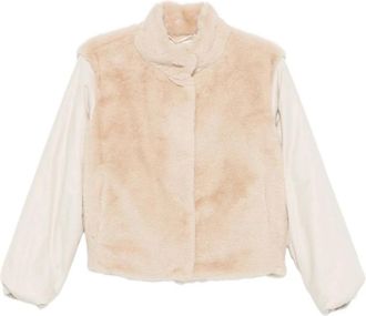 Herno Powder Jas - Dames - Jassen - Beige - S - Polyester - Jassen