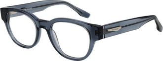 Trussardi Blue Acetate Glasses Mens (Frames)