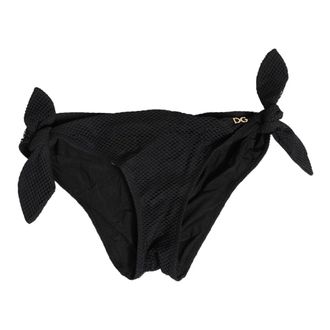 Dolce & Gabbana Bikinis, female, Black, Size: S Bikini Bottom