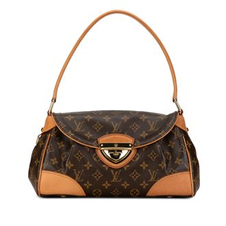 Louis Vuitton Brown Monogram Beverly MM