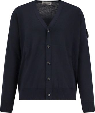 Stone Island Virgin Wool Cardigan