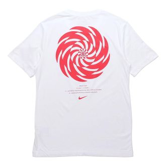 Nike Dri-FIT Kyrie Logo Applique Basketball Tee Men White CV1062-100