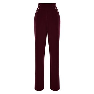 Kocca Mujer, Pantalones, Rojo, Talla: S