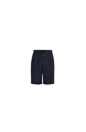 Brunello Cucinelli Gabardine Bermuda shorts in Navy Blue at Nordstrom, Size 64 It