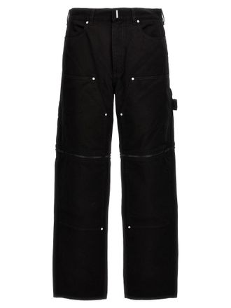 Givenchy Mens Zip Off Carpenter Jeans