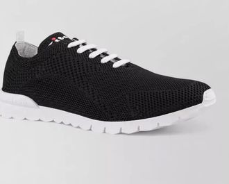 Kiton textured low-top sneakers