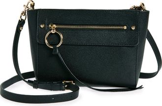 Rebecca Minkoff Gabby Leather Crossbody Bag in Black at Nordstrom Rack