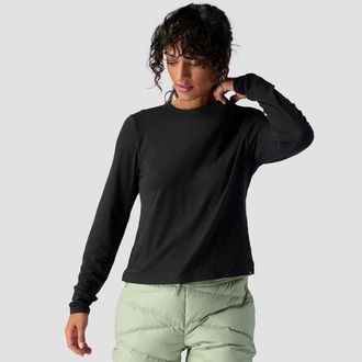 Backcountry Destination Long-Sleeve Shirt - Womens in Black at Nordstrom, Size Xx-Large
