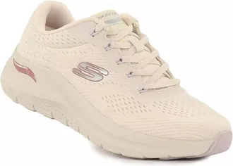 Skechers Womens Arch Fit 2.0 Big League Running Shoes In Natural/multi