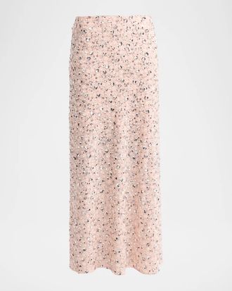 Paco Rabanne Embellished Maxi Skirt