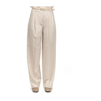 Max Mara Mujer, Pantalones, Beige, Talla: S