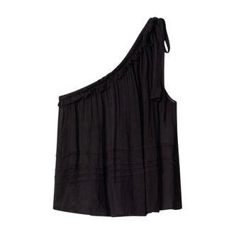 Isabel Marant Loeva Top - female - Marant &eacute;toile - Sleeveless Tops - Black - M - Tops