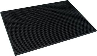 OEM Tapete Para Servir C&oacute;cteles De 30x15 Cm (negro)
