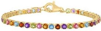 Effy Semiprecious Stone Tennis Bracelet in Gold Multi at Nordstrom Rack, Size 7.5