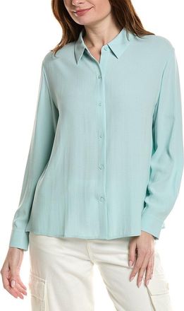 Eileen Fisher Eileen Fisher Classic Collar Silk Easy Shirt