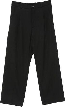 Goldwin One Tuck rechte wollen broek