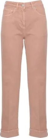 PESERICO Mujer, Vaqueros, Rosa, Talla: M