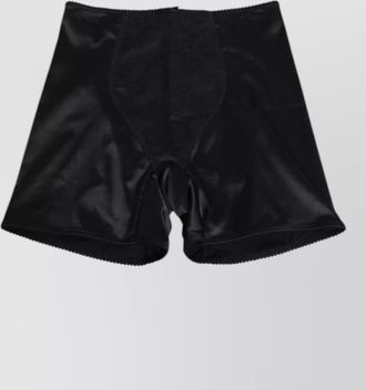 Dolce & Gabbana silk lace high-rise cycling short shorts