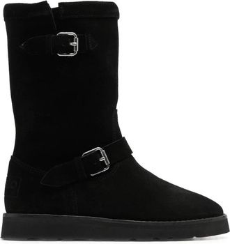 Kenzo Enkellaarsjes - Dames - Enkellaarsjes - Zwart - 39 EU - Leer - Schoenen